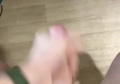 Solo Cumming. Big Load and Huge Mess