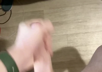 Solo Cumming. Big Load and Huge Mess