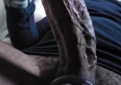 MILF Begged for an Updated Big Black Cock Stroking Video Because She Loves BBC