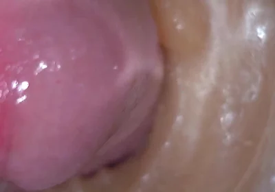 Breastfeeding Breathless with Cream Pumping Deep