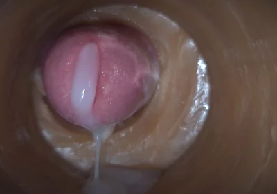Breastfeeding Breathless with Cream Pumping Deep