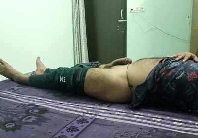 Indian police officer get sucked and fucked by neighbour
