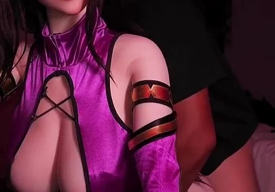 Tifa Lockhart Transforms Into Mileena From Mortal Kombat for 7th Heaven