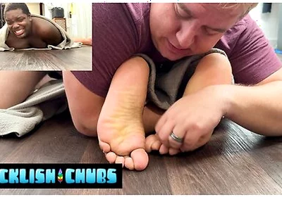 Bear Matt Wrapped Black Aaron For A Nice Tickle Session