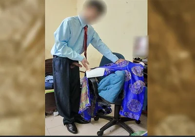 Boss in Work Suit