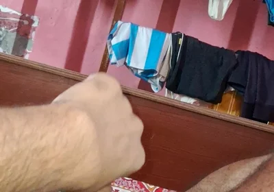 The Young Boy From the Desi Village, Full of Enthusiasm, Is Having Sex with His Hands.