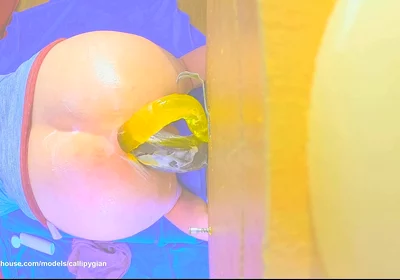 Trying 2 Dildos at Once 2