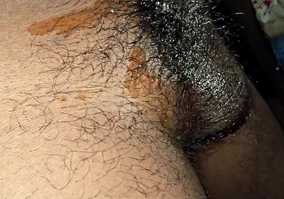 First In The Morning Black Mole Dick Get Oil Fap Massage