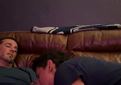 Latino Sucking Guero's Dick