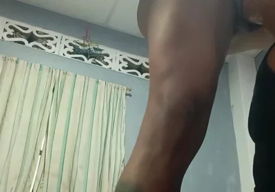 Black Man with a Big Cock Mercilessly Fucks My Mouth