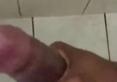 Slowly Motion Jerking off in the Shower Cumming Hard