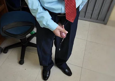 Teacher Boss Milking in the Office