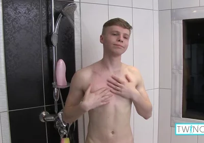 Horny James T Desperate Faces And Massive Load On Couch!
