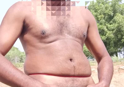 Outdoor Field Nude - Sexy Indian Young Man Acting Funny Masturbating