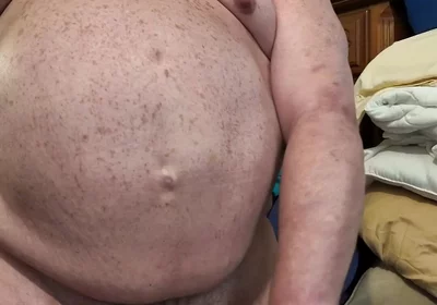 Stroking My Fat Cock