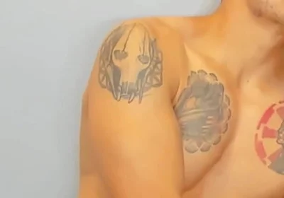 Slim Twink Masturbating with Colombian Macho's Xxl Fat Cock