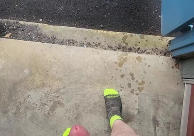 Almost Caught Enjoying the Storage Unit