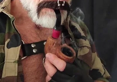 Ex Mil Dad in Camo Gear