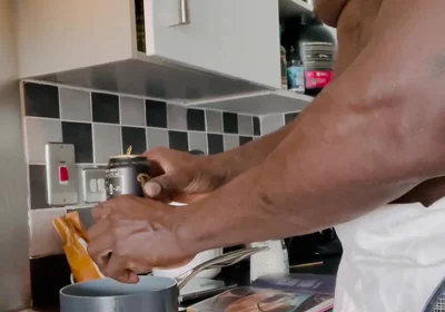 Getting Ready to Bake a Cake