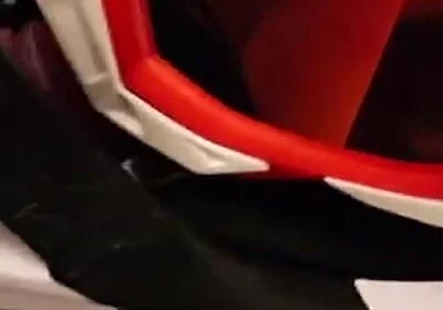 Gearhead in Mxhelmet Sucking Dick