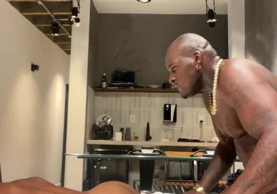 Big Black Older Man Fucking Younger Black