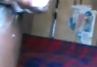 Wanking Covered in Body Creaming