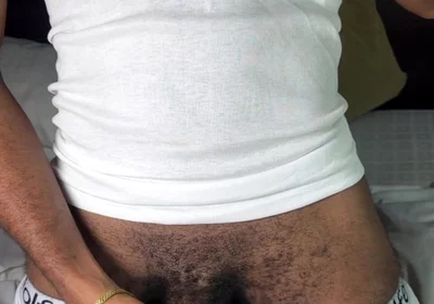 Jerking off His BBC