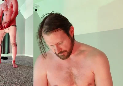 Albino Adonis: 1080p) Gay JOI - Fucking Teammate in the Neo