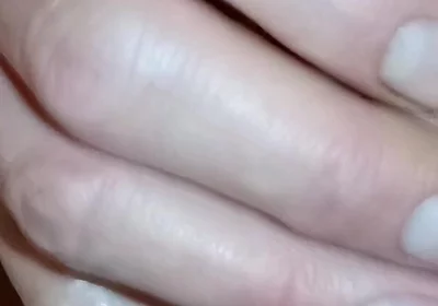 Big Cock Masturbation, Naked Edging, Close up Creamy Cum on Black Panties - Rockardglans
