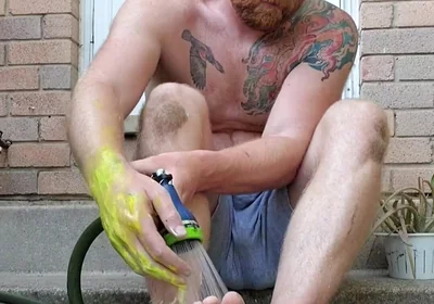 I Needed to Wash My Hands and Feet I After Got a Little Carried Away with a Painting I Was Working on