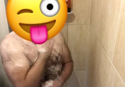 More Wet Fur and Swinging My Cock Around