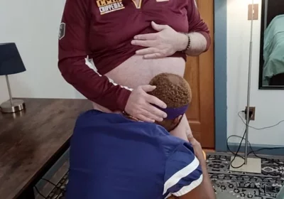 Caoch Teaches Kennie Jai How to Handle Balls