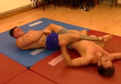 Aaron Vs Matt Submission Wrestling