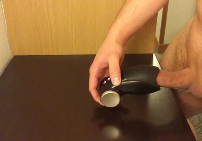 Triple Cumshot in My Hotel Room Using Fun Factory Glans Vibrator