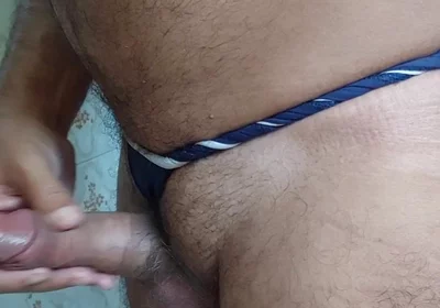 Ladysilva Masturbating in the Bathroom in Sexy Bikini