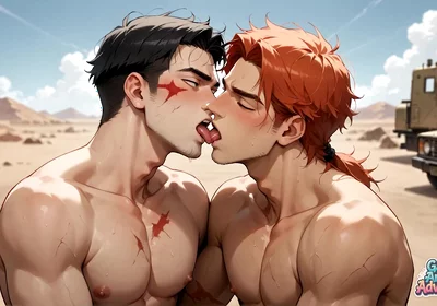 Unleash the Gay Muscle Cumshot Storm in the Desert - the Greatest and Hottest XXX!