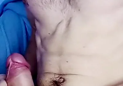 The guy really wants to excite you and jerks off his big cock 2 videos