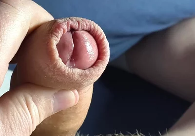 Solo Cumshot, After a Long Day, White Socks, Uncut POV