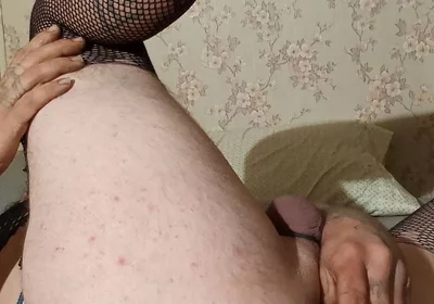Crossdresser Prostate Massage Leads to Huge Cumshot