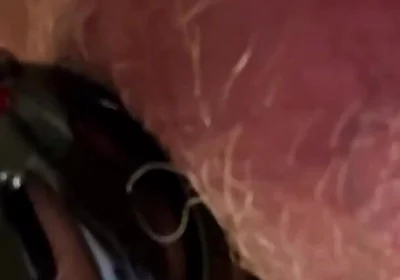 Pissing with a Cock Cage on