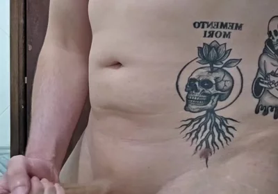 Chubby Showing off Naked Fell on the Net