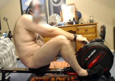 Self Bondage Breath Play and Spanking