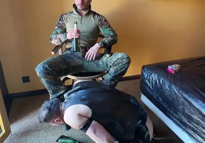 Worship His Boots, Slave!