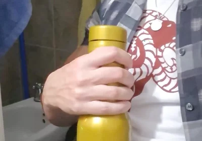Fucking Fleshlight Clothed!