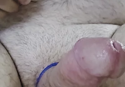Close up Edging and Cum