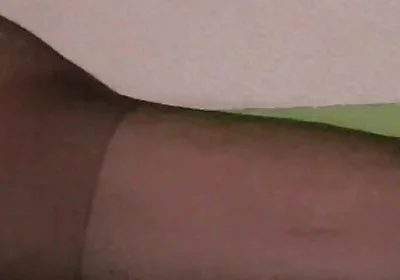 Black Pantyhose Hump Masturbation