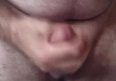 Handsome Mature Chubby with Big Fat Cock Masturbating with His Very Hard Cock Until He Cums a Lot