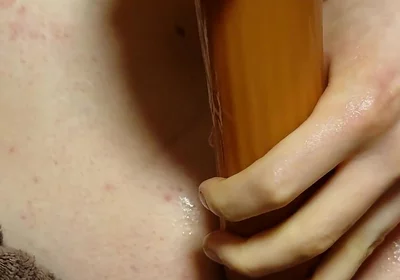 Femboy Likes to Stretch Their Hole When Home Alone