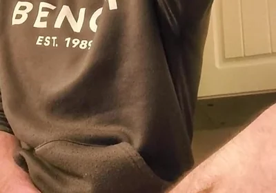 Big Dick Wanking and Smoking