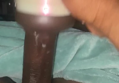 Moving Big Black Dick in Fleshlight